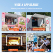 VEVOR 36&quot; L x 36&quot; W Concession Stand Παράθυρο σερβιρίσματος Food Truck Service Τέντα