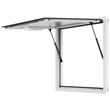 VEVOR 36&quot; L x 36&quot; W Concession Stand Παράθυρο σερβιρίσματος Food Truck Service Τέντα
