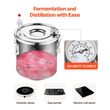 VEVOR Moonshine Still Water Alcohol Distiller 13,2 Gal με βαρέλι Thumper &amp; αντλία νερού