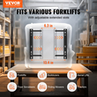 VEVOR Universal Forklift Seat, αναδιπλούμενο κάθισμα τρακτέρ με ρυθμιζόμενη γωνία πλάτη, μικροδιακόπτης και πτυσσόμενη ζώνη ασφαλείας, 6,3-13,4 ιντσών κάθισμα περονοφόρου για εκσκαφέα φορτωτή τρακτέρ