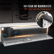 VEVOR Underbody Truck Box, 60&quot;×17&quot;×18&quot; Pickup Storage Box, Heavy Duty Aluminium Diamond Plate Tool Box με κλειδαριά και κλειδιά, Αδιάβροχο κουτί αποθήκευσης τρέιλερ με μάνταλο T-handle για φορτηγό, φορτηγό, τρέιλερ