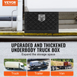 VEVOR Underbody Truck Tool Box 24&quot; x 14&quot; x 16&quot; Trailer RV Tool Storage