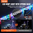 Εφαρμογή Remote Light Light Antenna VEVOR LED Whip 1PC 3FT RGB