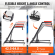 VEVOR Automotive Top Creeper, Engine Creeper 42,5&quot;-64,8&quot;, 400 LBS Capacity High Top Creeper, 4 περιστρεφόμενοι τροχοί τροχού, επενδεδυμένο κατάστρωμα, αναδιπλούμενο αναρριχητικό φυτό για γκαράζ στο σπίτι, Συντήρηση επισκευής συνεργείου