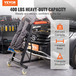 VEVOR Automotive Creeper, με ρυθμιζόμενο ύψος 49,6&quot; έως 75,6&quot;, 400 LBS Capacity High Creeper, 4 περιστρεφόμενοι τροχοί τροχού, αναδιπλούμενο βαρέως τύπου αναρριχητικό φυτό για επισκευή και συντήρηση αυτοκινήτων