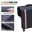 VEVOR Tailgate Bike Pad, 840 mm Truck Tailgate Pad Carry 2 Mountain Bikes, Pail Protection Pack με ανακλαστικές λωρίδες και τσέπες εργαλείων, Universal μαξιλαράκι πίσω πόρτας για φορτηγά μικρού μεγέθους