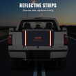 VEVOR Tailgate Bike Pad, 840 mm Truck Tailgate Pad Carry 2 Mountain Bikes, Pail Protection Pack με ανακλαστικές λωρίδες και τσέπες εργαλείων, Universal μαξιλαράκι πίσω πόρτας για φορτηγά μικρού μεγέθους