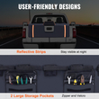 VEVOR Tailgate Bike Pad, 53&quot; Truck Tailgate Pad Carry 5 Mountain Bikes, Upgraded Grooves Tailgate Bike Pad με ανακλαστικές λωρίδες και τσέπες εργαλείων, με άνοιγμα κάμερας για φορτηγά μεσαίου μεγέθους