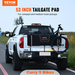 VEVOR Tailgate Bike Pad, 53&quot; Truck Tailgate Pad Carry 5 Mountain Bikes, Pack Protection Pack με ανακλαστικές λωρίδες και τσέπες εργαλείων, μαξιλαράκι πίσω πόρτας με άνοιγμα κάμερας για φορτηγά μεσαίου μεγέθους