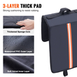VEVOR Tailgate Bike Pad, 53&quot; Truck Tailgate Pad Carry 5 Mountain Bikes, Pack Protection Pack με ανακλαστικές λωρίδες και τσέπες εργαλείων, μαξιλαράκι πίσω πόρτας με άνοιγμα κάμερας για φορτηγά μεσαίου μεγέθους