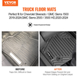 VEVOR Πατάκια Αυτοκινήτου Ταιριάζει για Chevrolet Silverado/GMC Sierra 1500 3 τεμ.