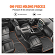 VEVOR Πατάκια Αυτοκινήτου Ταιριάζει για Chevrolet Silverado/GMC Sierra 1500 3 τεμ.