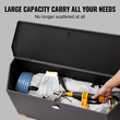VEVOR Trailer Tongue Tool Storage Box 36 x 12 x 12 ιντσών από ανθρακούχο χάλυβα + κλειδιά κλειδαριάς