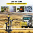 Νέο Quad 4 Train Air Horn Kit Semi Truck Boat με συμπιεστή 150 PSI 12V 3 λίτρα