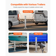VEVOR Trailer Jack Bolt-on Trailer Tongue Jack 8000 lbs Static Load 28,5&quot; Ταξίδι