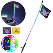 VEVOR LED Whip Light 1PC 3FT RGB Spiral Light Antenna Remote App για ATV UTV RZR