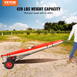 VEVOR Boat Trailer Dolly, 420lbs Load Capacity, Carbon Steel Trailer Mover με ρυθμιζόμενο μήκος 96&#039;&#039;-116&#039;&#039;, πνευματικά ελαστικά 16&#039;&#039; &amp; αντιολισθητικό στήριγμα στήριξης, για κινούμενο καγιάκ μηχανοκίνητο σκάφος ψαρέματος