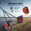 VEVOR Boat Trailer Dolly, 420lbs Load Capacity, Carbon Steel Trailer Mover με ρυθμιζόμενο μήκος 96&#039;&#039;-116&#039;&#039;, πνευματικά ελαστικά 16&#039;&#039; &amp; αντιολισθητικό στήριγμα στήριξης, για κινούμενο καγιάκ μηχανοκίνητο σκάφος ψαρέματος