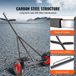 VEVOR Boat Trailer Dolly, 420lbs Load Capacity, Carbon Steel Trailer Mover με ρυθμιζόμενο μήκος 96&#039;&#039;-116&#039;&#039;, πνευματικά ελαστικά 16&#039;&#039; &amp; αντιολισθητικό στήριγμα στήριξης, για κινούμενο καγιάκ μηχανοκίνητο σκάφος ψαρέματος
