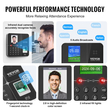 VEVOR Time Clock Biometric Clock 100000 Records Employee Attendance Machine