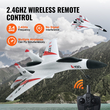 VEVOR RC Airplane Fighter EPP Foam RC Plane Toy 2,4 GHz Τηλεχειριστήριο Λειτουργία 3D/6G
