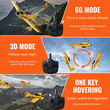 VEVOR RC Airplane Trainer Aircraft EPP Foam RC Plane Toy 2,4 GHz Τηλεχειριστήριο