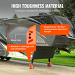 VEVOR Trailer Jack Block, 2000 lbs Χωρητικότητα ανά μπλοκ ισοπέδωσης RV, Μπλοκ σταθεροποιητή τροχόσπιτου από πολυπροπυλένιο υψηλής ποιότητας, αξεσουάρ ταξιδιού RV Χρήση για οποιοδήποτε γρύλο, στύλο, πόδι, 5η ρόδα, 2-συσκευασία