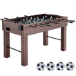 VEVOR Foosball Τραπέζι, 55 ιντσών Standard Size Τραπέζι Foosball, Εσωτερικό τραπέζι πλήρους μεγέθους για το σπίτι, την οικογένεια και την αίθουσα παιχνιδιών, ποδόσφαιρο με τραπέζι για ποδόσφαιρο, περιλαμβάνει 4 μπάλες και 2 ποτηροθήκες