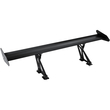 VEVOR Universal GT Wing Spoiler 110CM Ελαφρύ Αλουμίνιο πίσω αεροτομή ρυθμιζόμενο φτερό Angel 43&quot; Single Deck Racing Trunk Spoiler BGW Drift JDM Drift Black Universal Spoiler