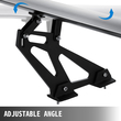VEVOR Universal GT Wing Spoiler 110CM Ελαφρύ Αλουμίνιο πίσω αεροτομή ρυθμιζόμενο φτερό Angel 43&quot; Single Deck Racing Trunk Spoiler BGW Drift JDM Drift Black Universal Spoiler