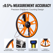 VEVOR Measuring Wheel 317mm Road Runner Τηλεσκοπική λαβή Πόδια/ίντσες με τσάντα