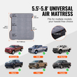 VEVOR Truck Air Stratter 5,5-5,8 ft Κοντό κρεβάτι πλήρους μεγέθους φουσκωτό με αντλία