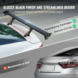 VEVOR Universal Rear Spoiler GT Style Adjustable Trunk Wing Car Racing 43,3&#039;&#039;