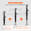 VEVOR Jack Trailer, Trailer Tongue Jack Bot A-frame on Weight Capacity 5000 lb, Trailer Jack Stand with Handle for Lifting RV Trailer, Horse Trailer, Utility Trailer, Yacht Trailer
