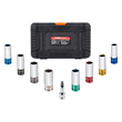 VEVOR Lug Nut Impact Socket Set 1/2 in Drive Metric και SAE 6-Point Deep Socket