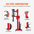 Συμπιεστής ελατηρίου VEVOR Strut, 4,5 Ton/9920 LBS Χωρητικότητα υδραυλικού γρύλου, Ονομαστική δύναμη συμπίεσης 1 τόνου, Εργαλείο συμπιεστή σπειροειδούς ελατηρίου γόνατου γόνατου Auto, Συμπιεστής υδραυλικού ελατηρίου για αφαίρεση ελατηρίου γόνατου