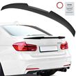 VEVOR GT Wing Spoiler Car, Spoiler 48,4 ιντσών, Συμβατό με BMW F30 2012-2018, Υλικό ABS υψηλής αντοχής, Βαφή ψησίματος, Πτέρυγα πίσω αεροτομής αυτοκινήτου, Αγωνιστικά σπόιλερ για αυτοκίνητα, γυαλιστερό μαύρο
