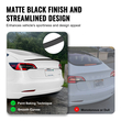 VEVOR GT Wing Spoiler Car, Spoiler 48,2 ιντσών, Συμβατό με Tesla Model 3, Υλικό ABS υψηλής αντοχής, Βαφή ψησίματος, Πτέρυγα πίσω αεροτομής αυτοκινήτου, Αγωνιστικά σπόιλερ για αυτοκίνητα, Μαύρο ματ