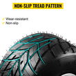 VEVOR Go Kart Τροχοί Rain Tires Radio Flyer Wagon Ελαστικά 10x4,5-5 Μπροστινά ελαστικά