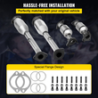 VEVOR Exhaust Manifold 05-11 Nissan Frontier Exhaust Multiple Bots Gasket Combination 4.0L Καταλυτικός μετατροπέας υψηλής ροής ποιότητας OEM για 2005-2011 Nissan Frontier/Xterra/Pathfinder (Συμβατό με EPA)