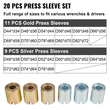 VEVOR 26 PCS Sleeve Kit Pull and Press, 45 # Steel Removal Installation Boshes Bearings Tool Kit, Bush Removal Inserted Tool Tool Set Λειτουργεί στα περισσότερα αυτοκίνητα και κινητήρες LCV, HGV