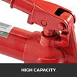 VEVOR 12 Ton Porta Power Kit 1,4m Oil Hose Hydraulic Car Jack Ram Autobody Repair Frame Ηλεκτρικά εργαλεία για επισκευή αυτοκινήτων και κατασκευή υδραυλικού εξοπλισμού