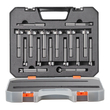 VEVOR Forstner Bit Set, 16 Pcs Forstner Drill Bits Set, 1/4&quot; έως 1-5/8&quot;, Carbon Steel, με Universal Round Shenk, Forstner Drill Bit for Wood and Composite Board, Forstner Bits for Woodworking