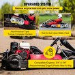 Κιτ μετατροπέα ροπής VEVOR Go Kart CVT Clutch 3/4&quot; Αντικαθιστά το Comet TAV2 30-75 218353A Manco 10T #40/41 (Έρχεται με 1 γρανάζι - 1 x 10 δόντια 40/41)