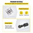 VEVOR Hydraulic Exhaust Pipe Expander, 1-5/8&quot; έως 4-1/4&quot; Μέγεθος, 10 T πεντάλ αντλία περιλαμβάνεται με 4 μήτρες, 2 θήκες αποθήκευσης για χάλκινους σωλήνες αλουμινίου στην επισκευή αυτοκινήτων