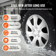 VEVOR 16&quot; Κάλυμμα τροχού Hubcaps Σετ 4 στιβαρών καπακιών για όλες τις καιρικές συνθήκες