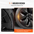 Κάλυμμα στεφάνης τροχού VEVOR 19&quot; για 2020-2023 Model Y Hubcap με οπή ακροφυσίου βαλβίδας