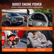 VEVOR Turbo στροβιλοσυμπιεστής με κιτ φλάντζας για κυβισμούς κινητήρα 1,5L-4,0L