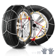 VEVOR 2PCS Αλυσίδες Χιονιού Αλυσίδες Ελαστικών Ελαστικών από Κράμα Μαγγανίου Ασημί