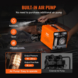 VEVOR Automotive Smoke Machine Ανιχνευτής διαρροών Δοκιμαστής ανίχνευσης διαρροών καυσίμου κενού